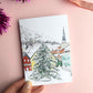 Snowy Christmas in the Square Card