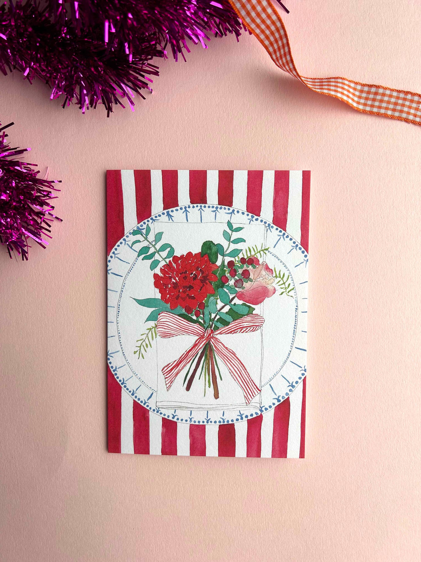 Christmas Place Setting Card