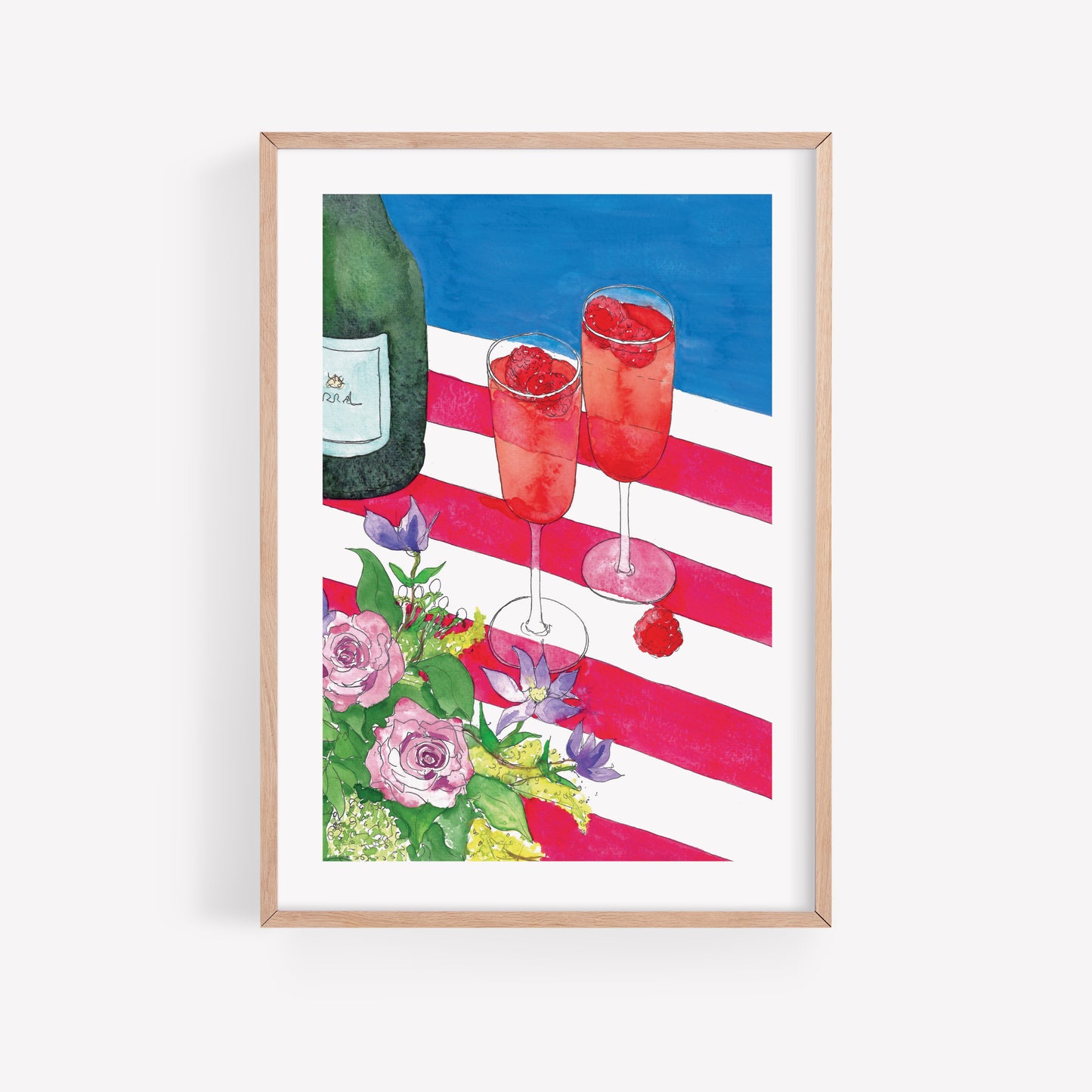 Celebratory Drinks Art Print