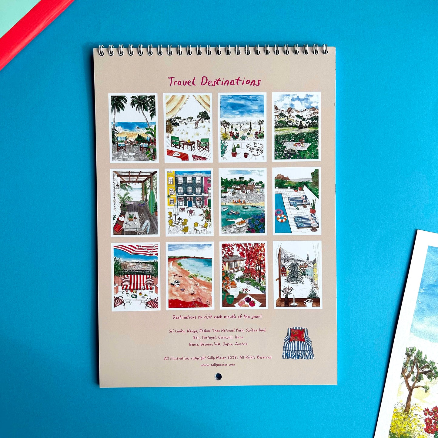 2024 Travel Destinations Calendar
