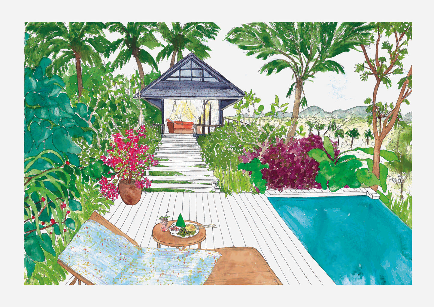 Bali Holiday Limited Edition Print