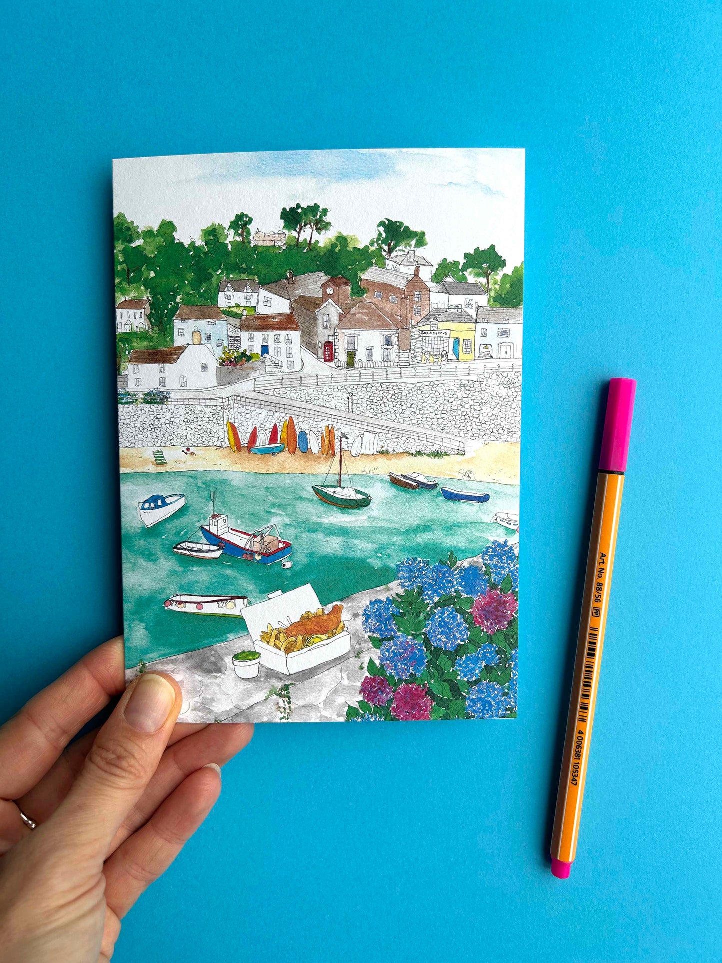 Cornish Summer Card