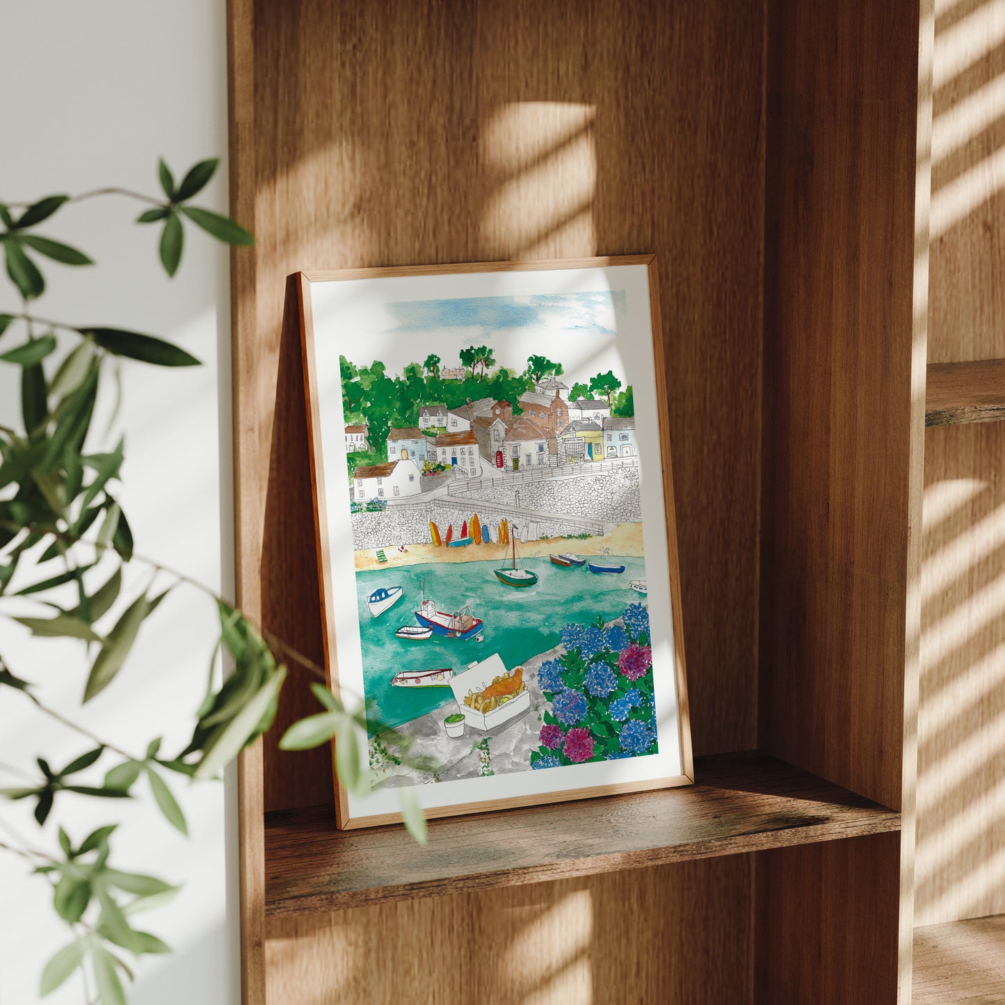 Cornish Summer Art Print