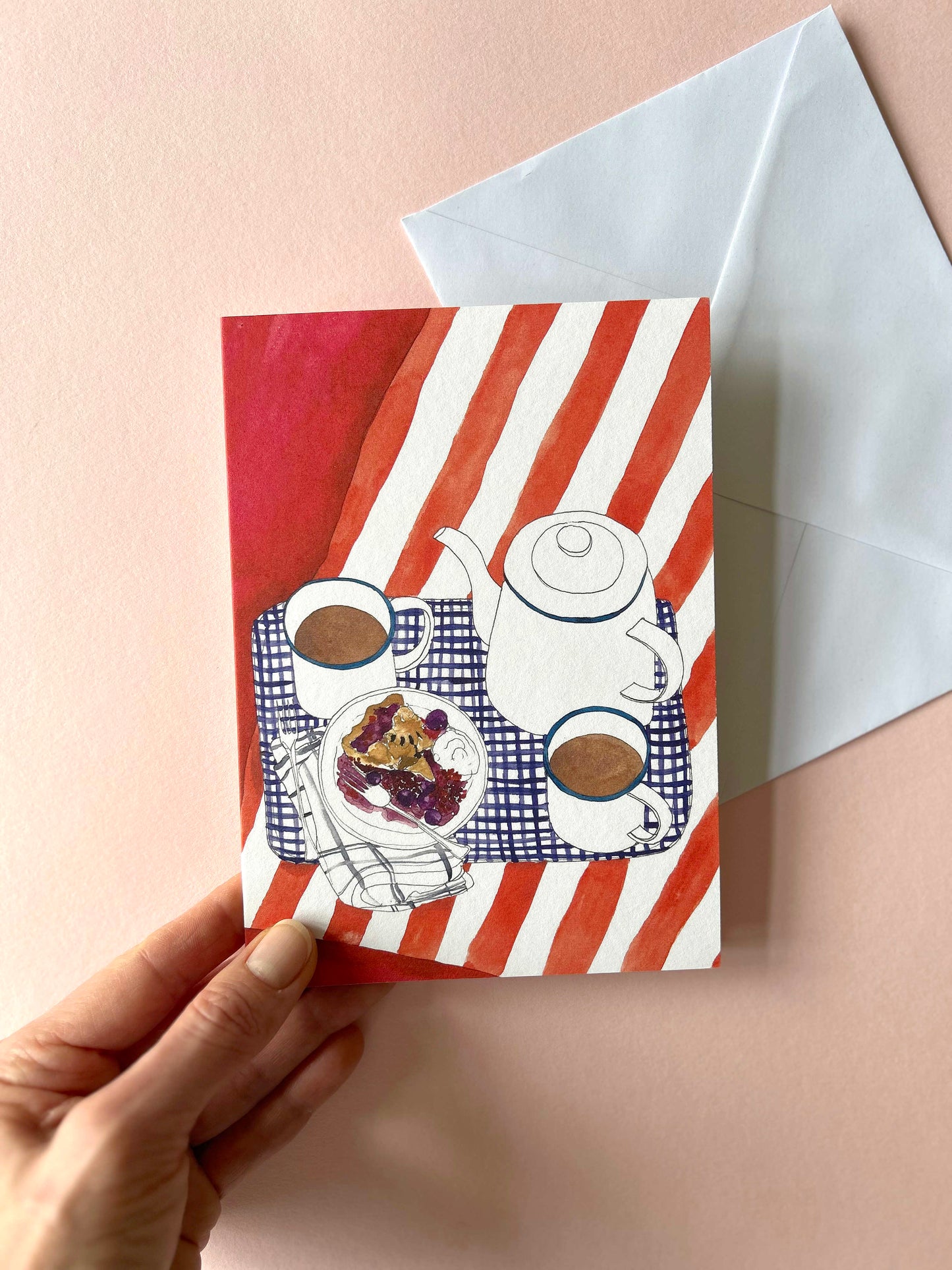 Cosy Tea for two card