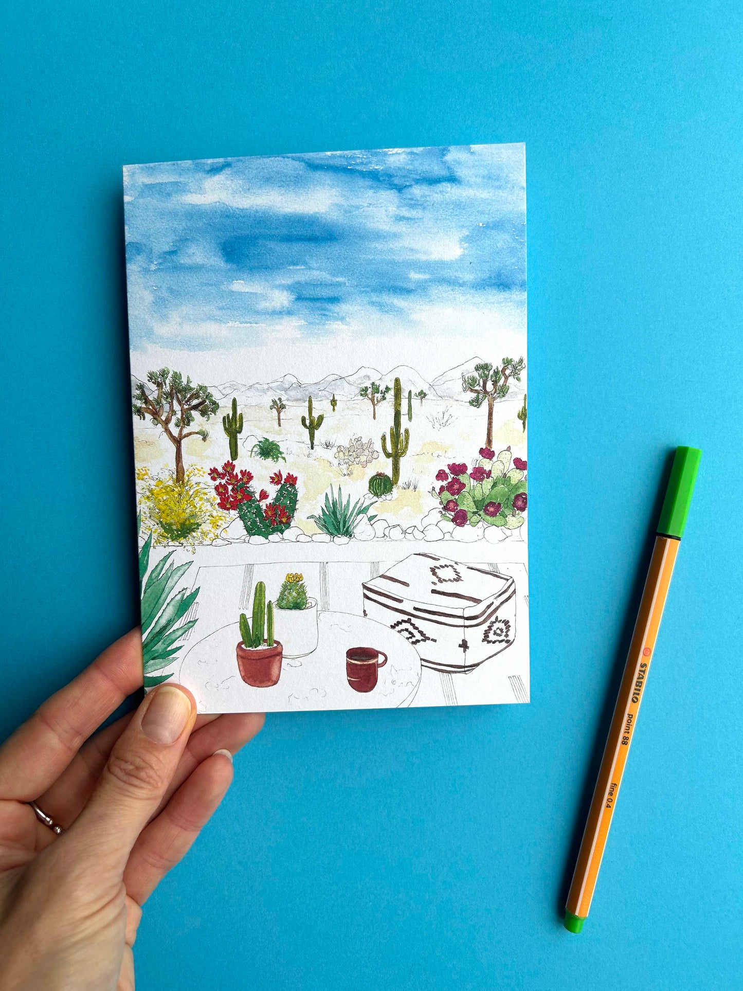 California Desert Card