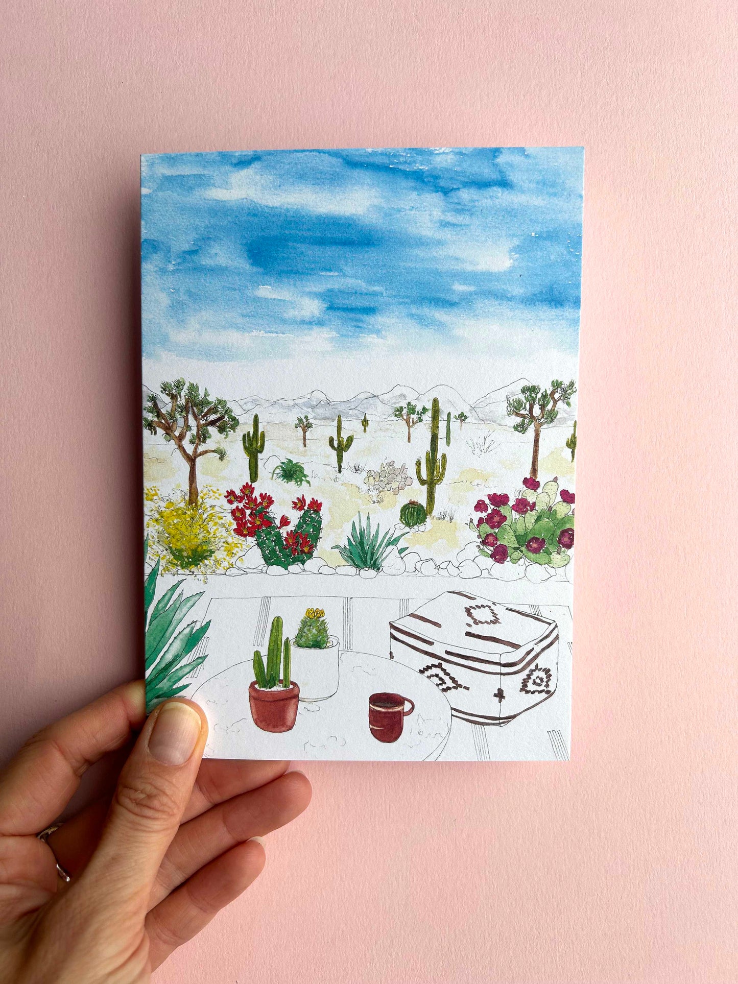 California Desert Card