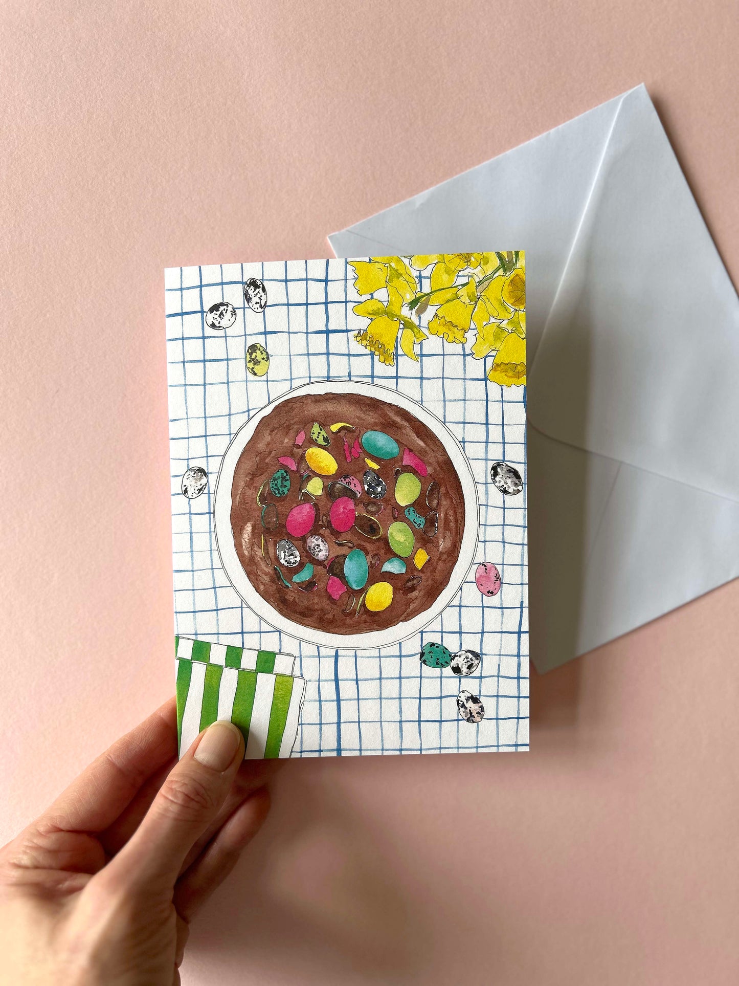 Chocolate Cake Card