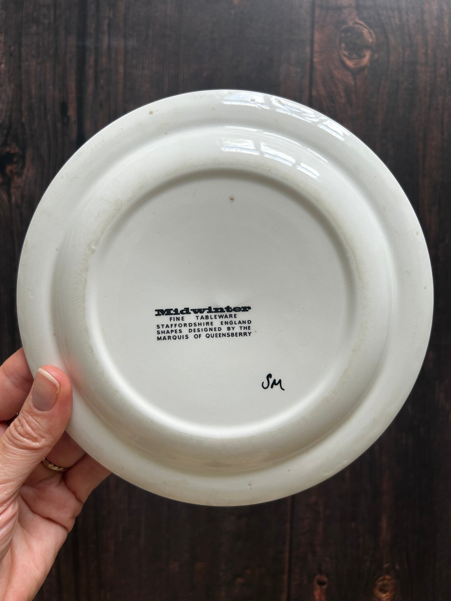 Illustrated vintage Wall Plate