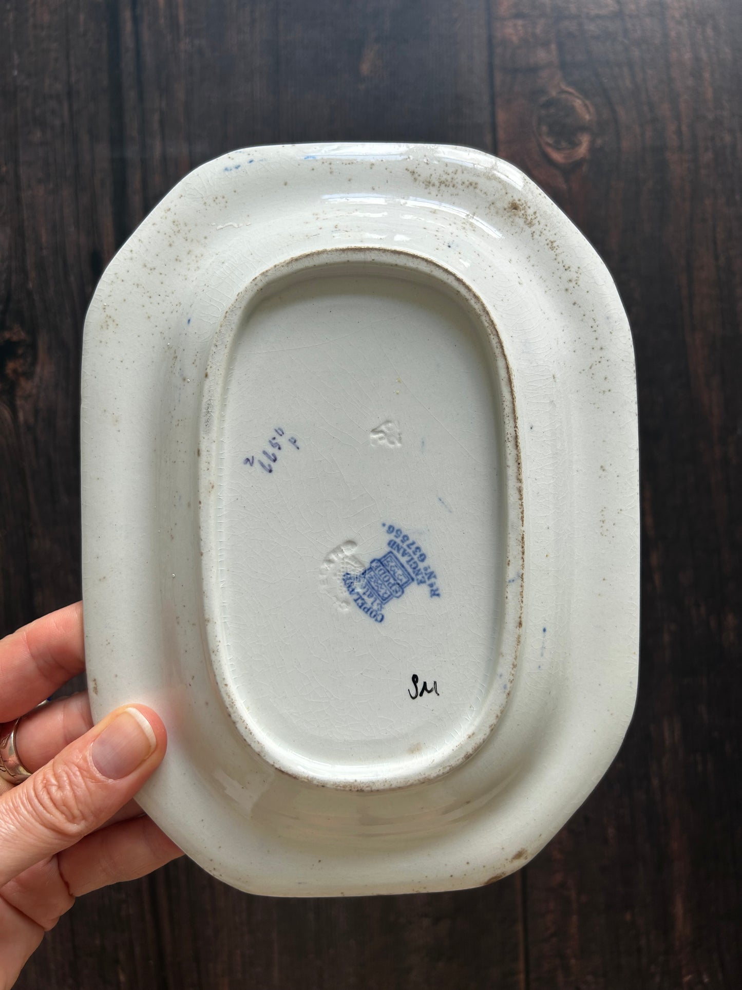 Illustrated Vintage Small Platter - Wall Plate