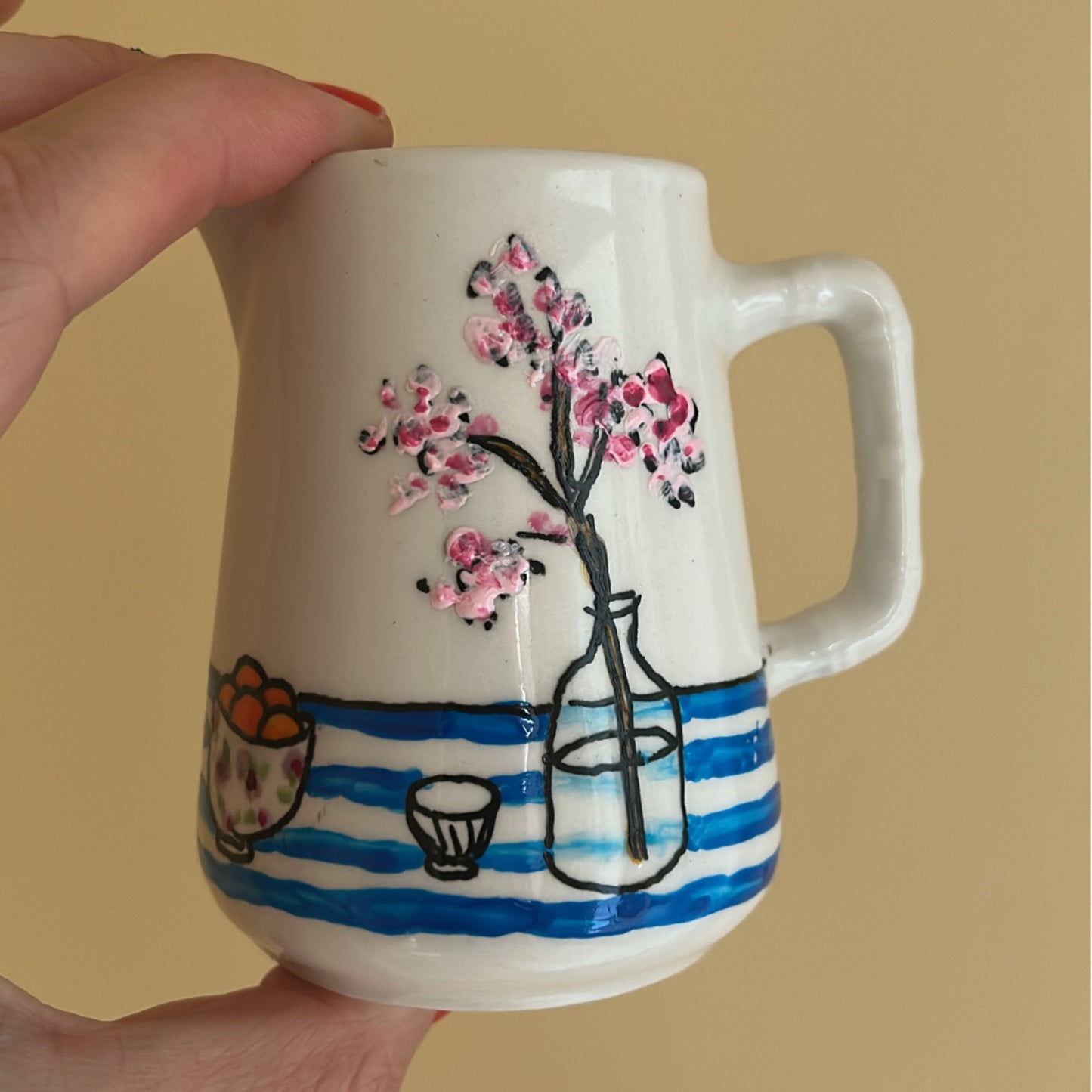 Illustrated Vintage Jug