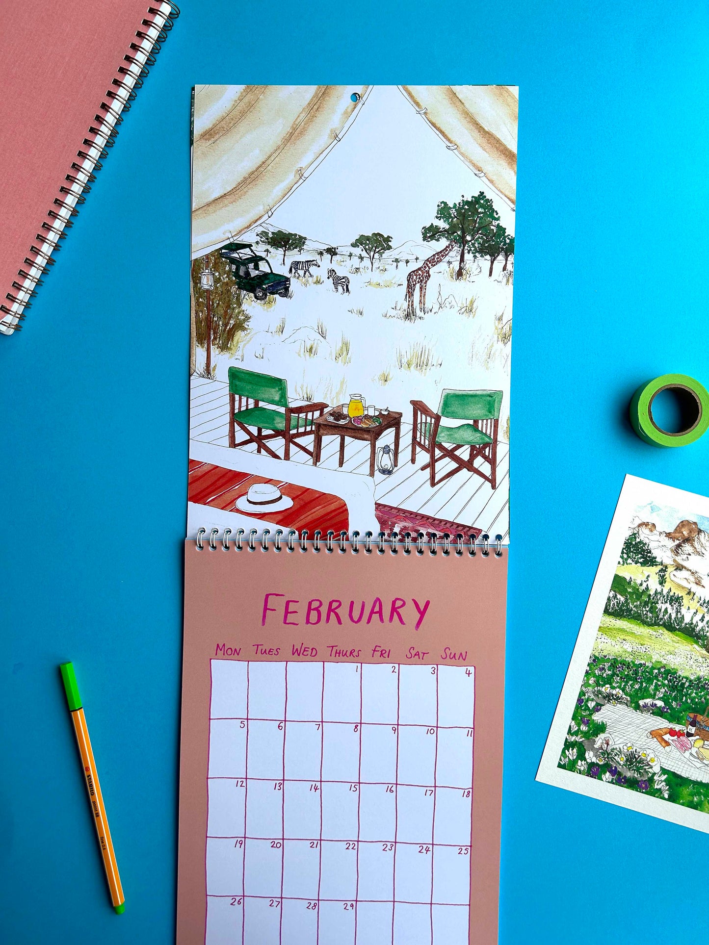 2024 Travel Destinations Calendar