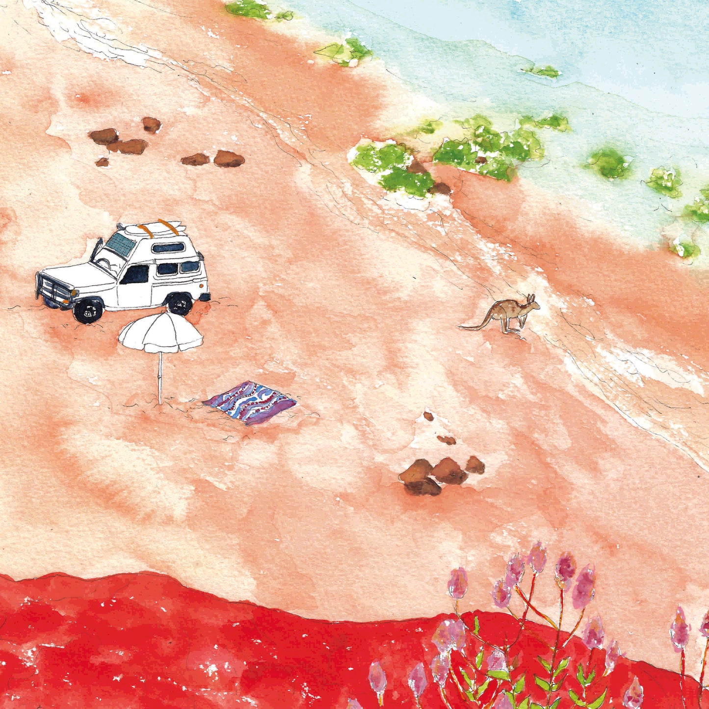 Western Australia Art Print