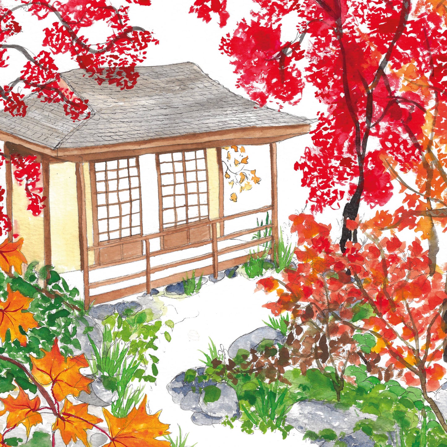 Autumn in Japan Limited Edition Art Print