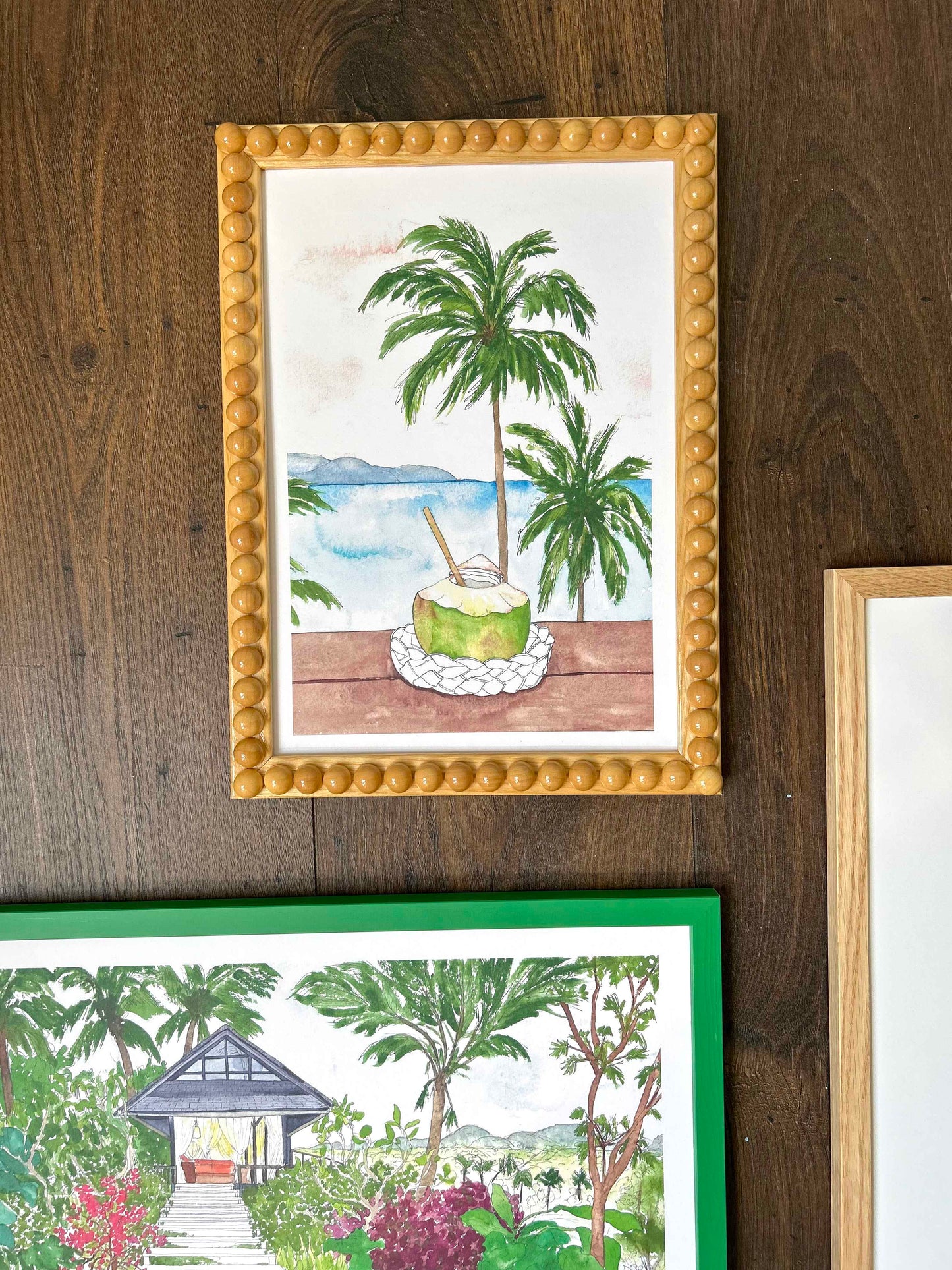 Coconut Drink Art Print