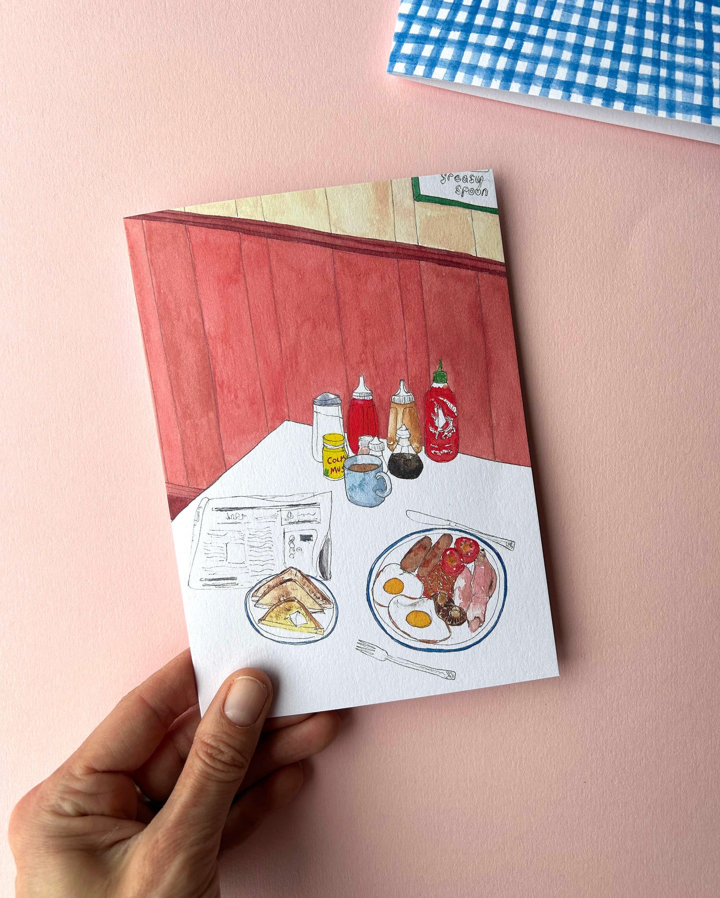 English Breakfast Card