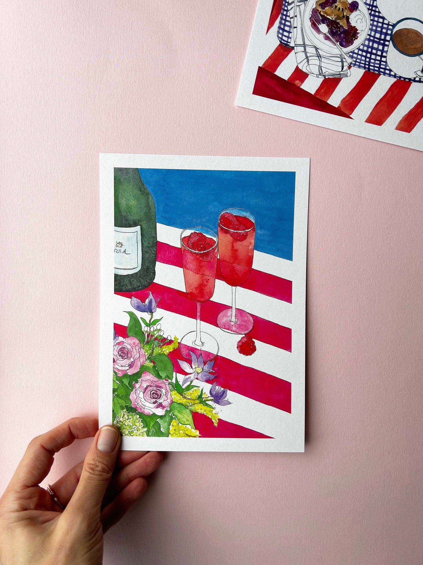 Celebratory Drinks Art Print