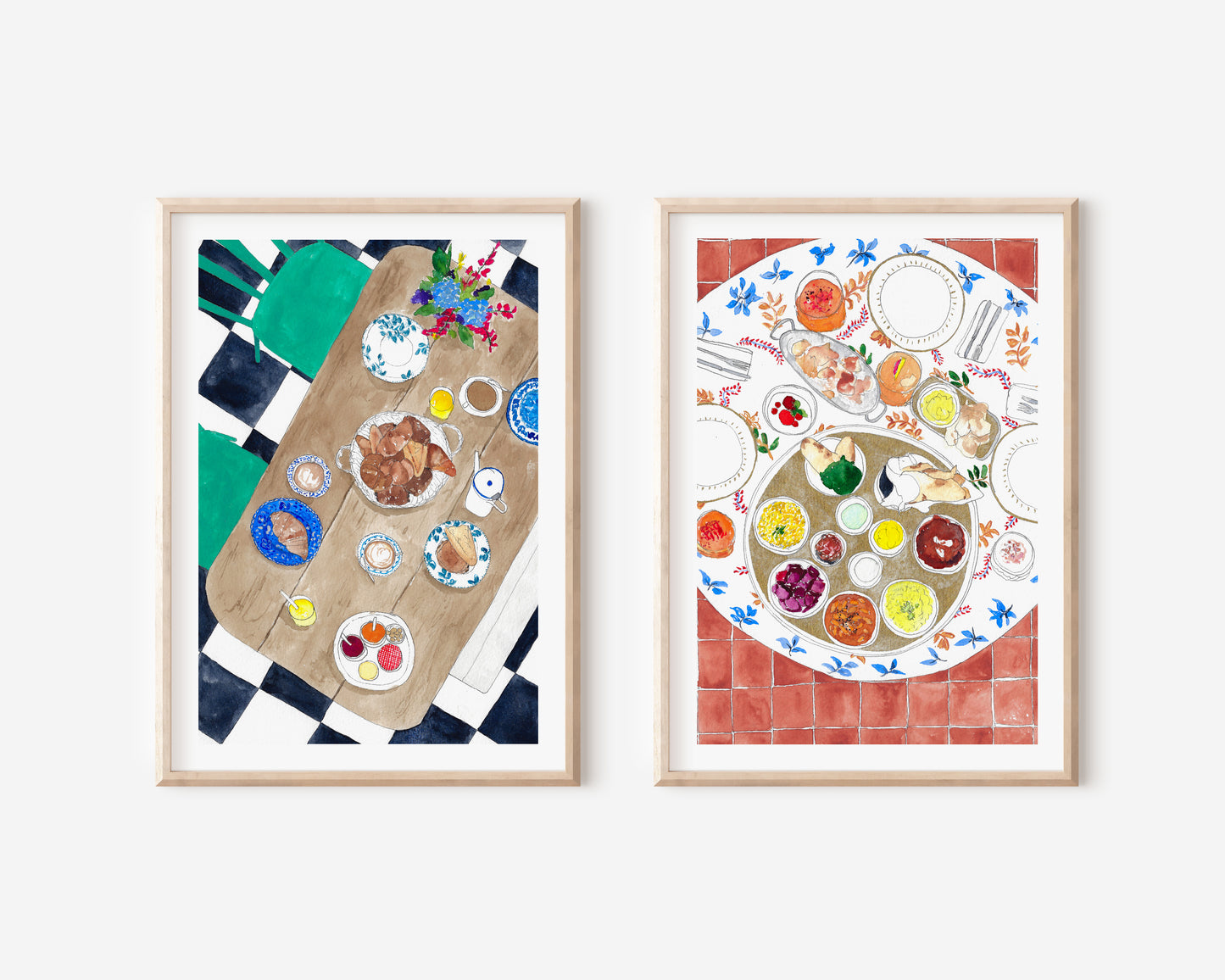 French Breakfast Print
