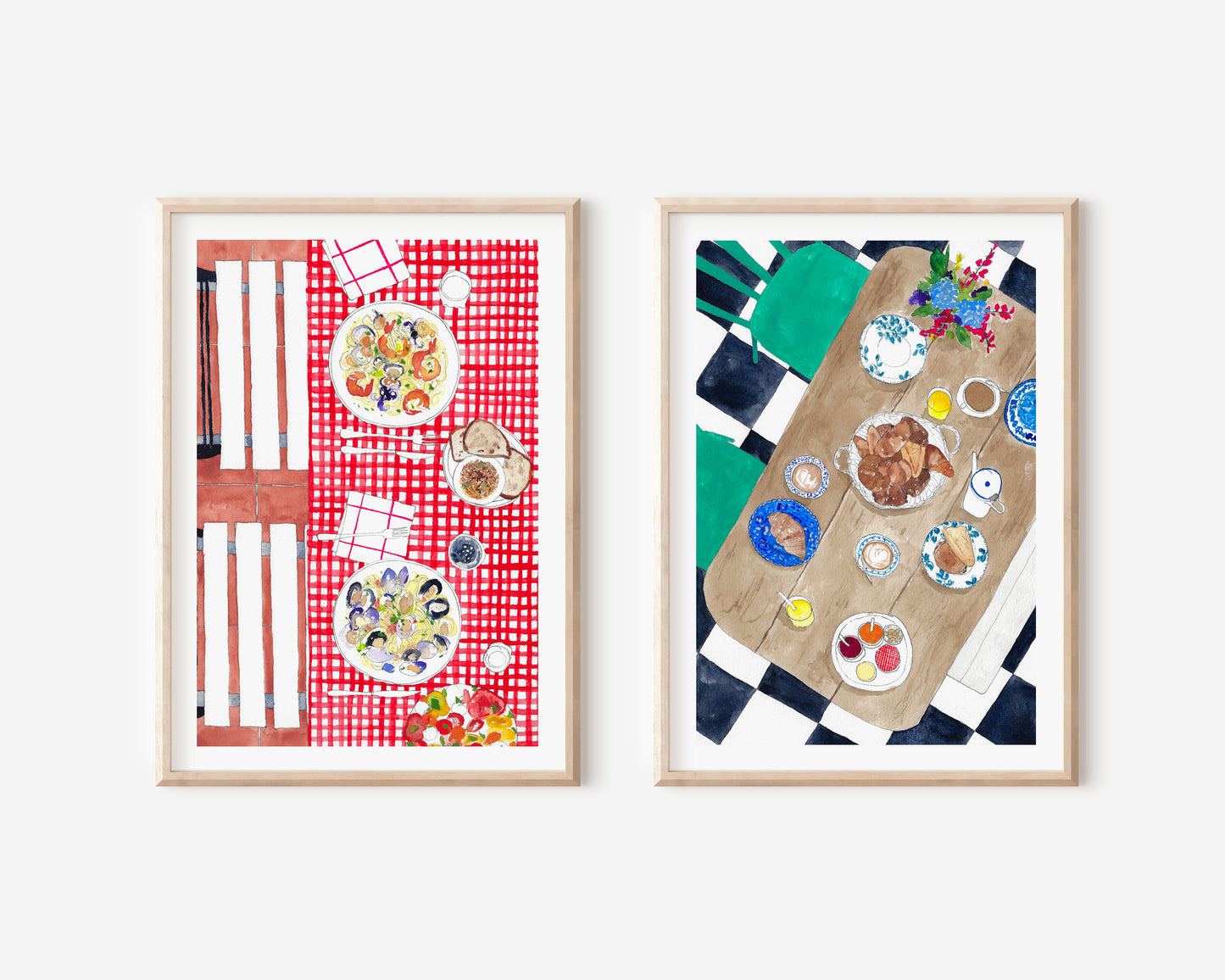 French Breakfast Print