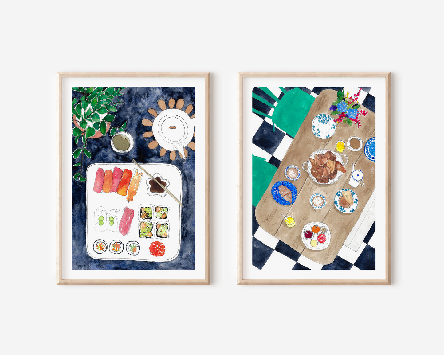French Breakfast Print