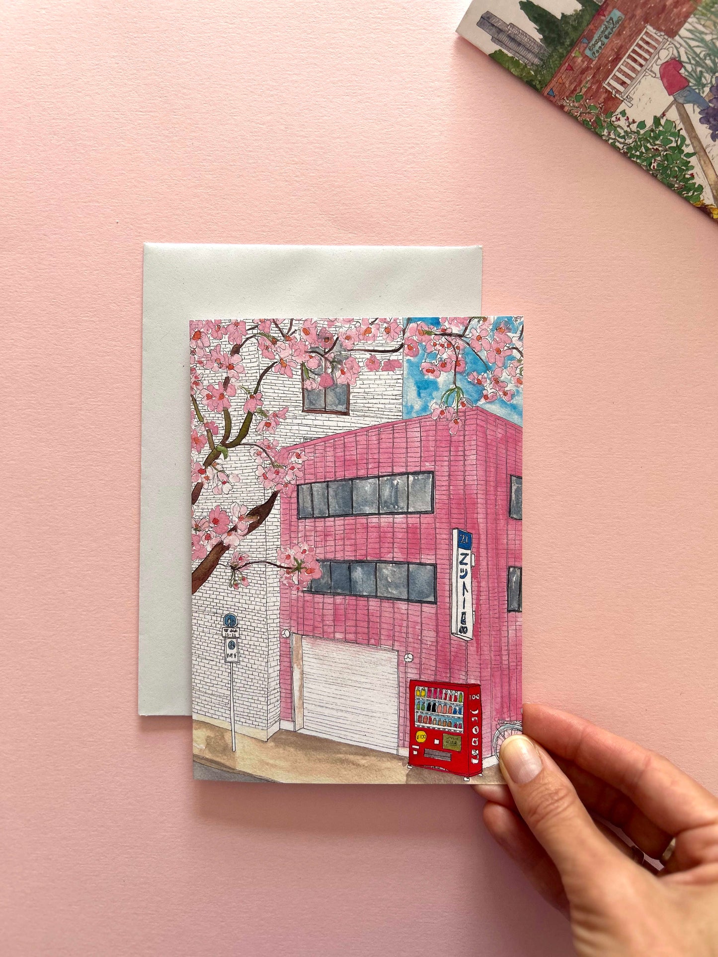 Pink Japan Card