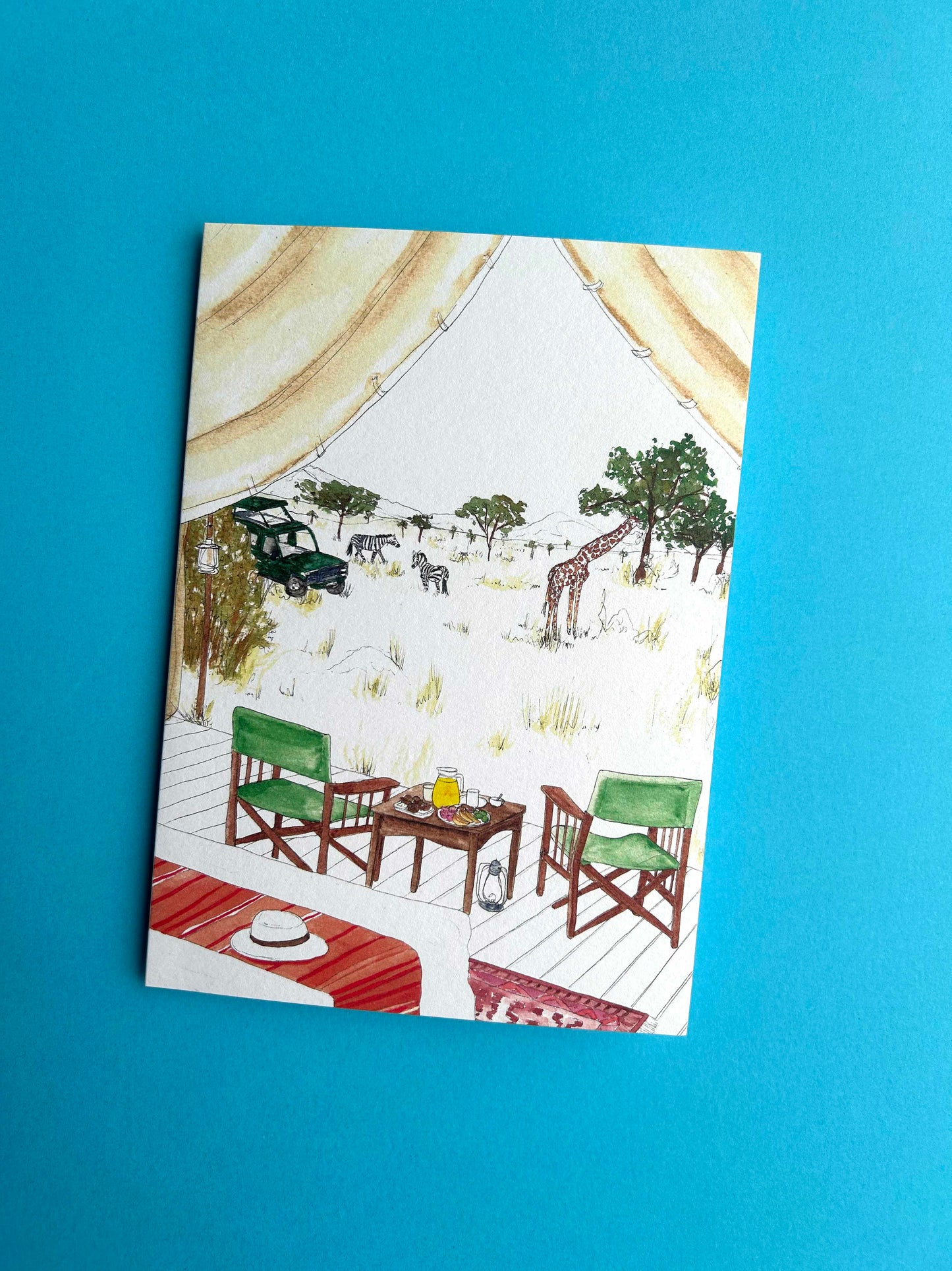 African Safari Card