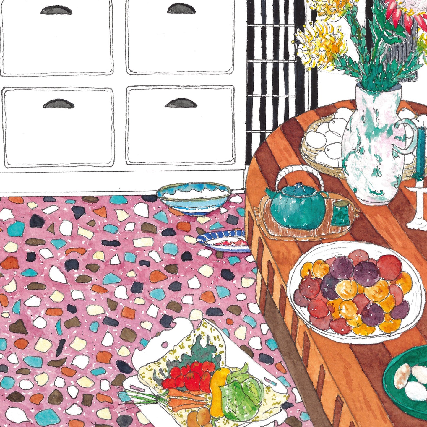 Creative Kitchen Art Print