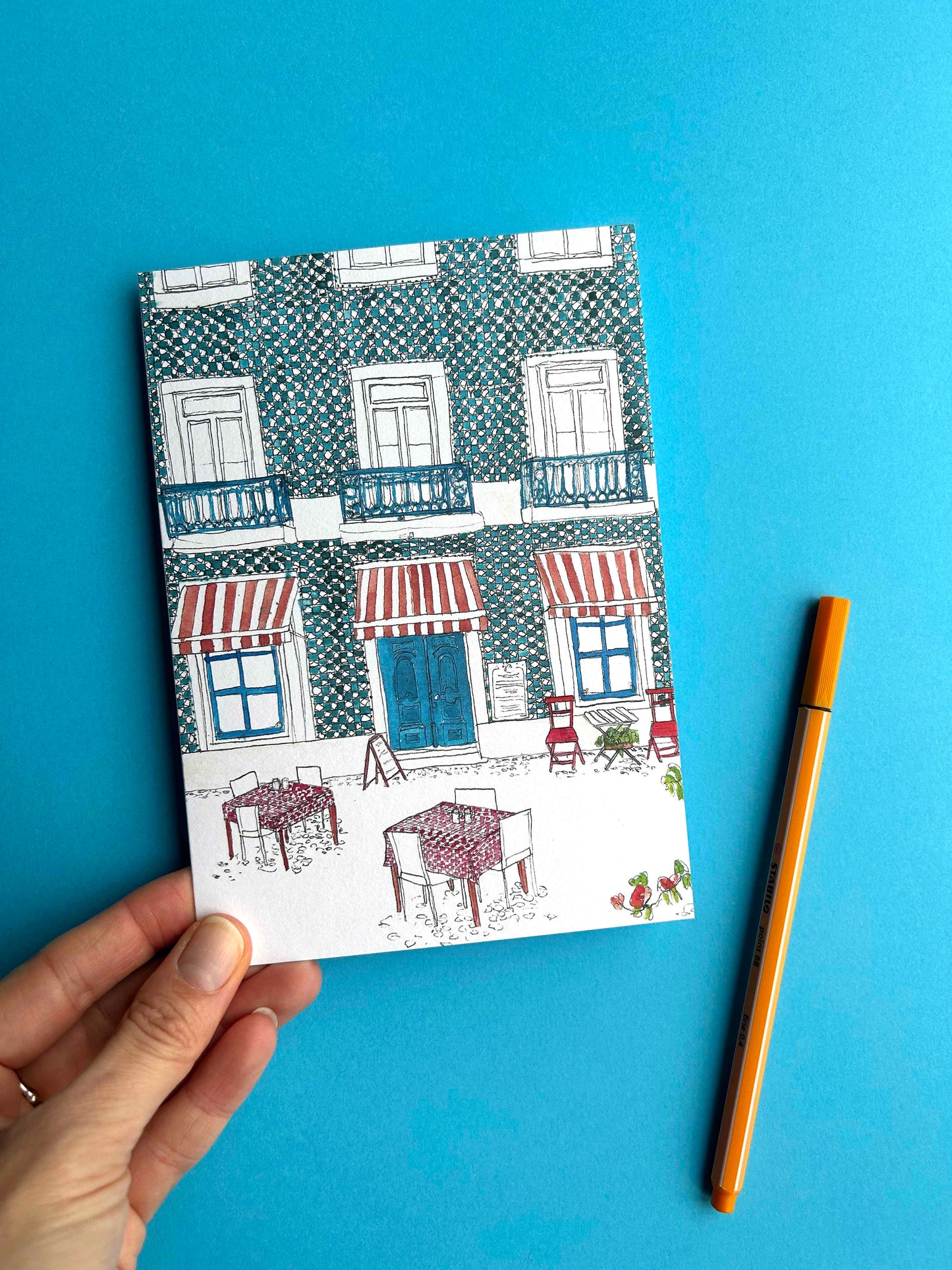 Portuguese Tiles Card