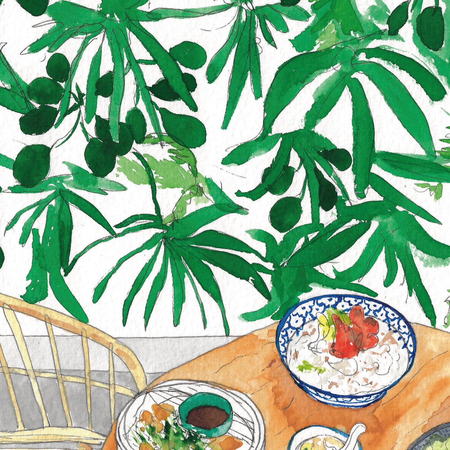 Vietnamese Food Print