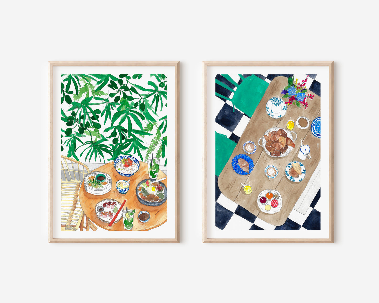 French Breakfast Print