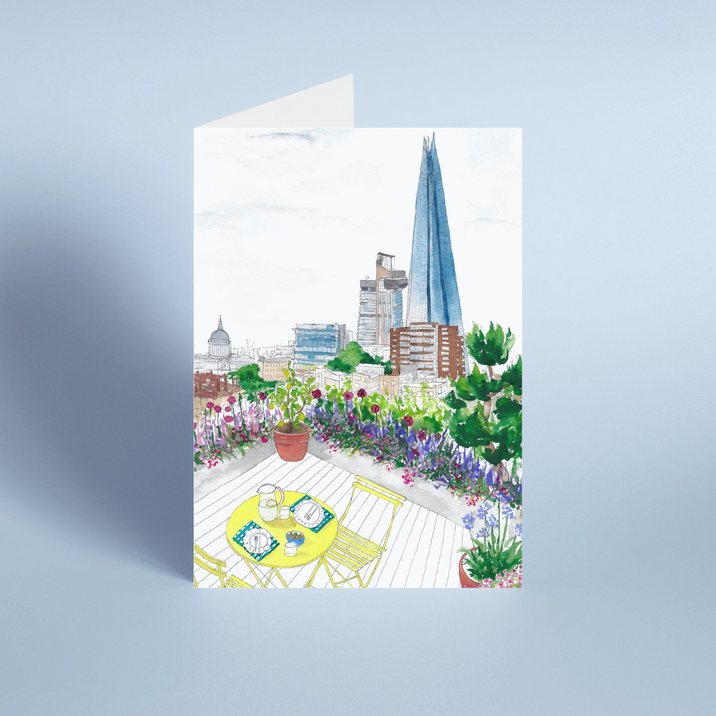 London Skyline Card