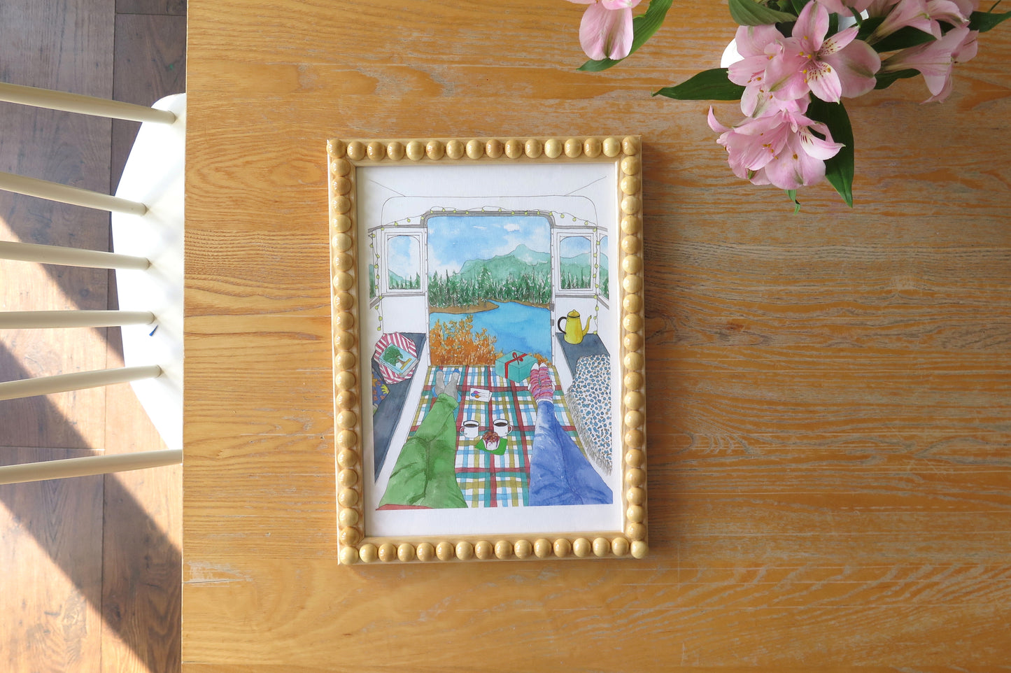 Camper van Art Print