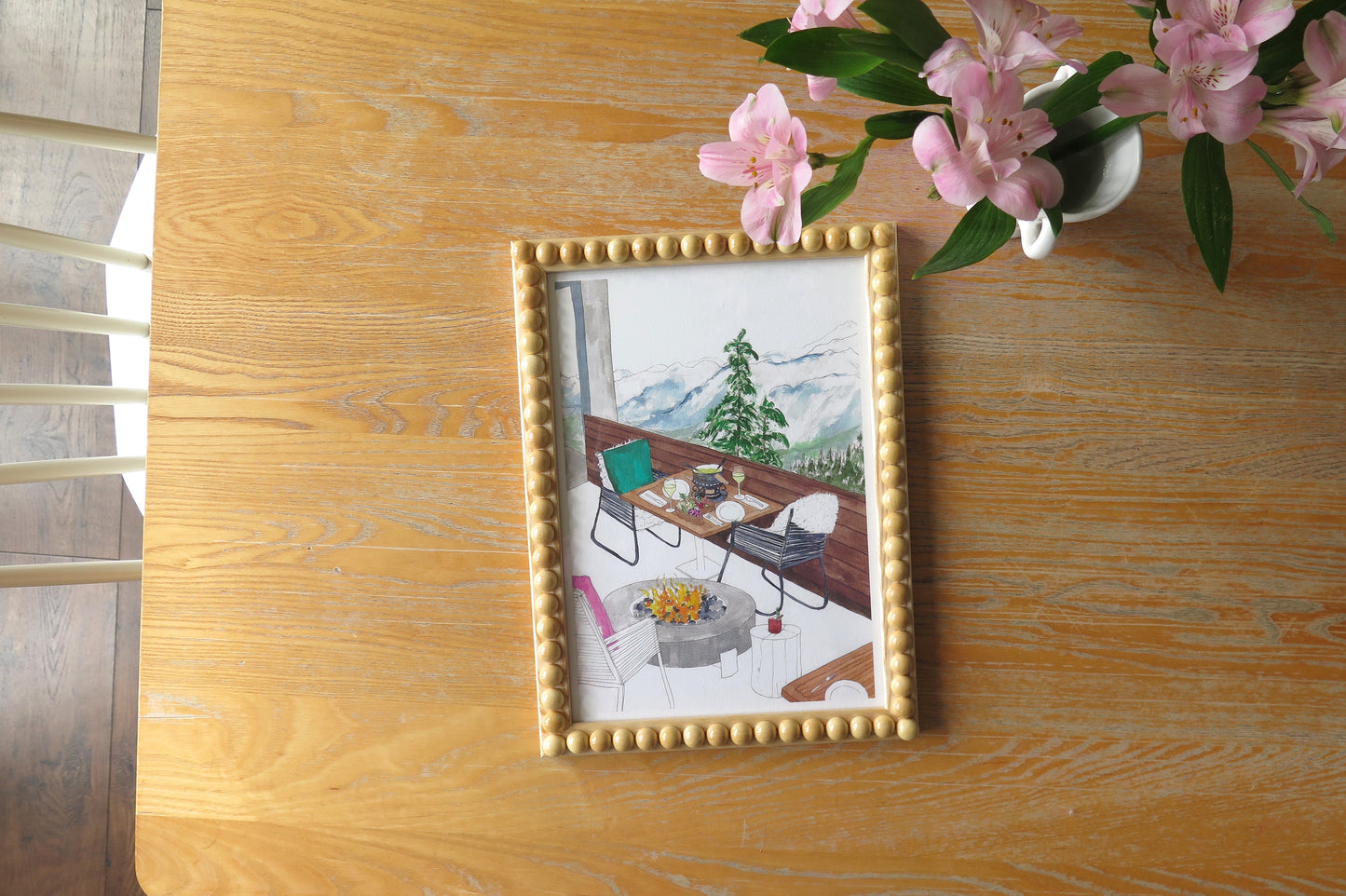 Swiss Alps Hotel Print