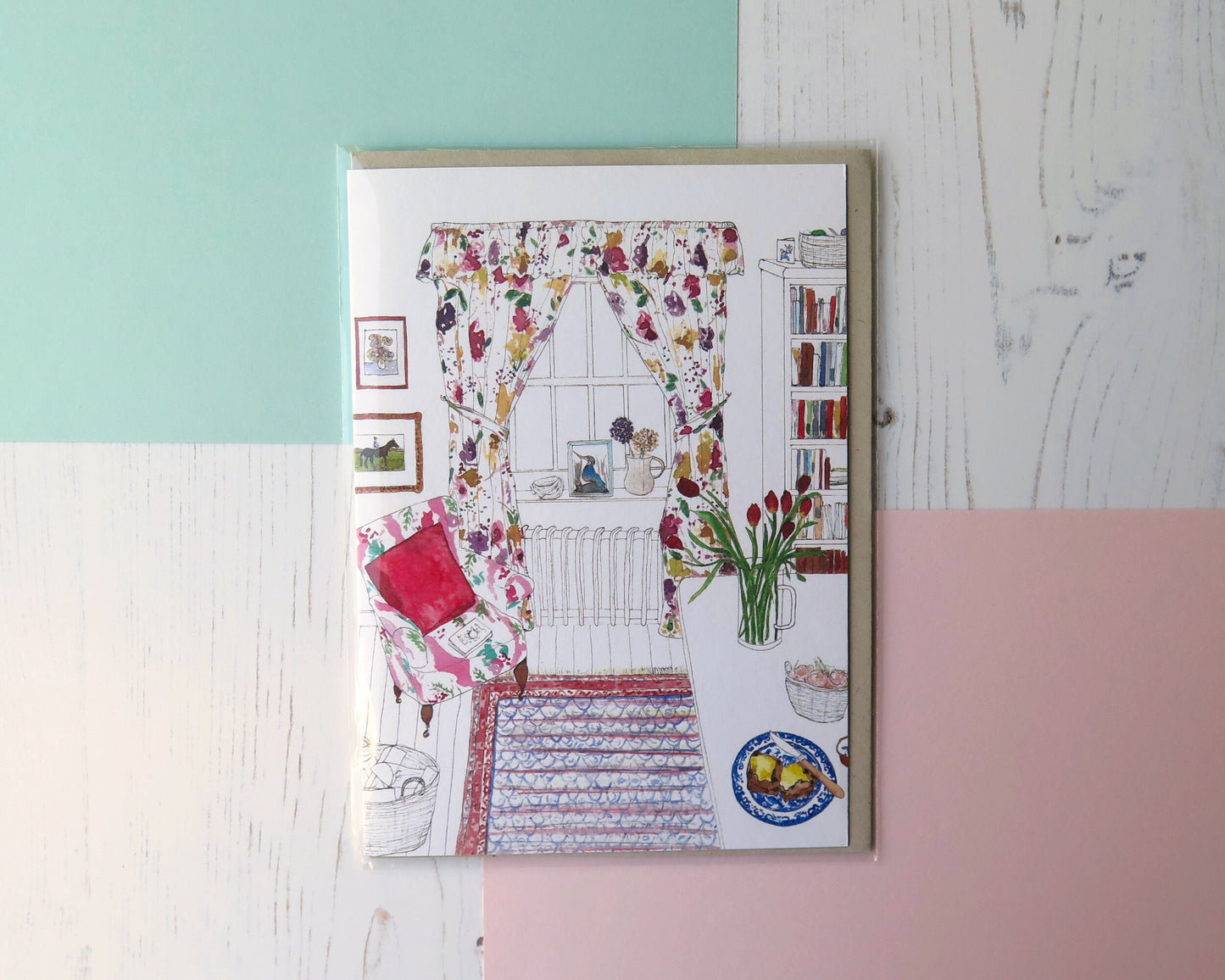 English Country Home Card