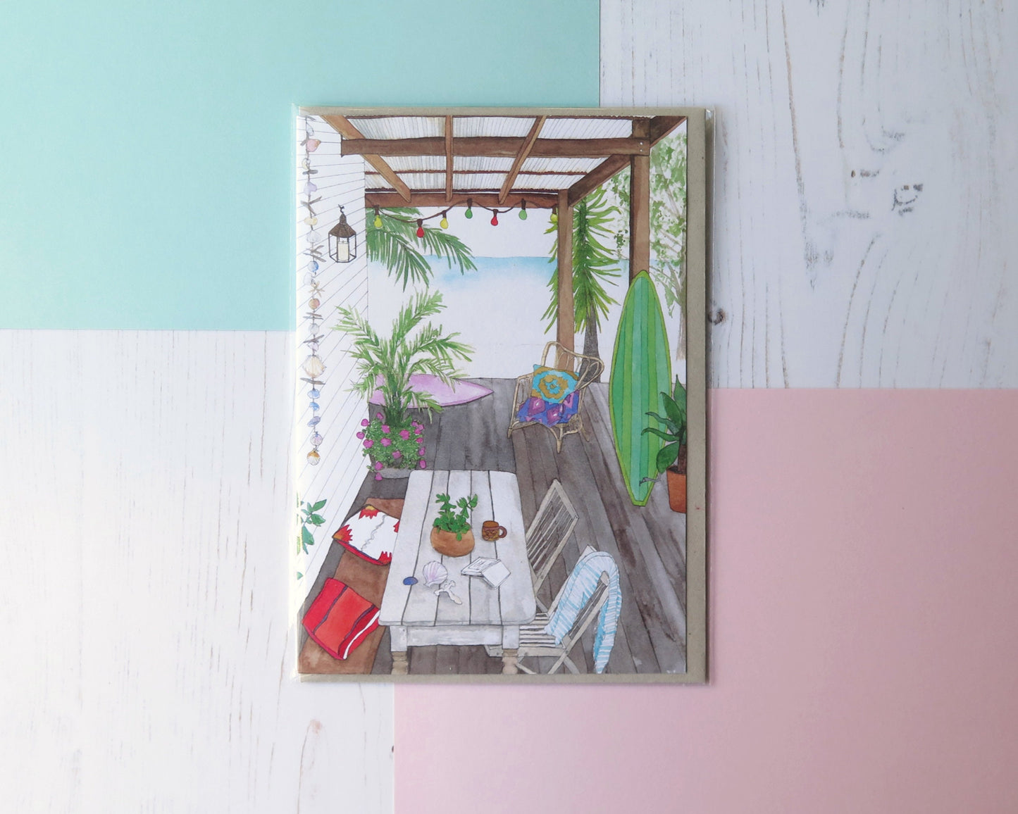 Surf Shack Card