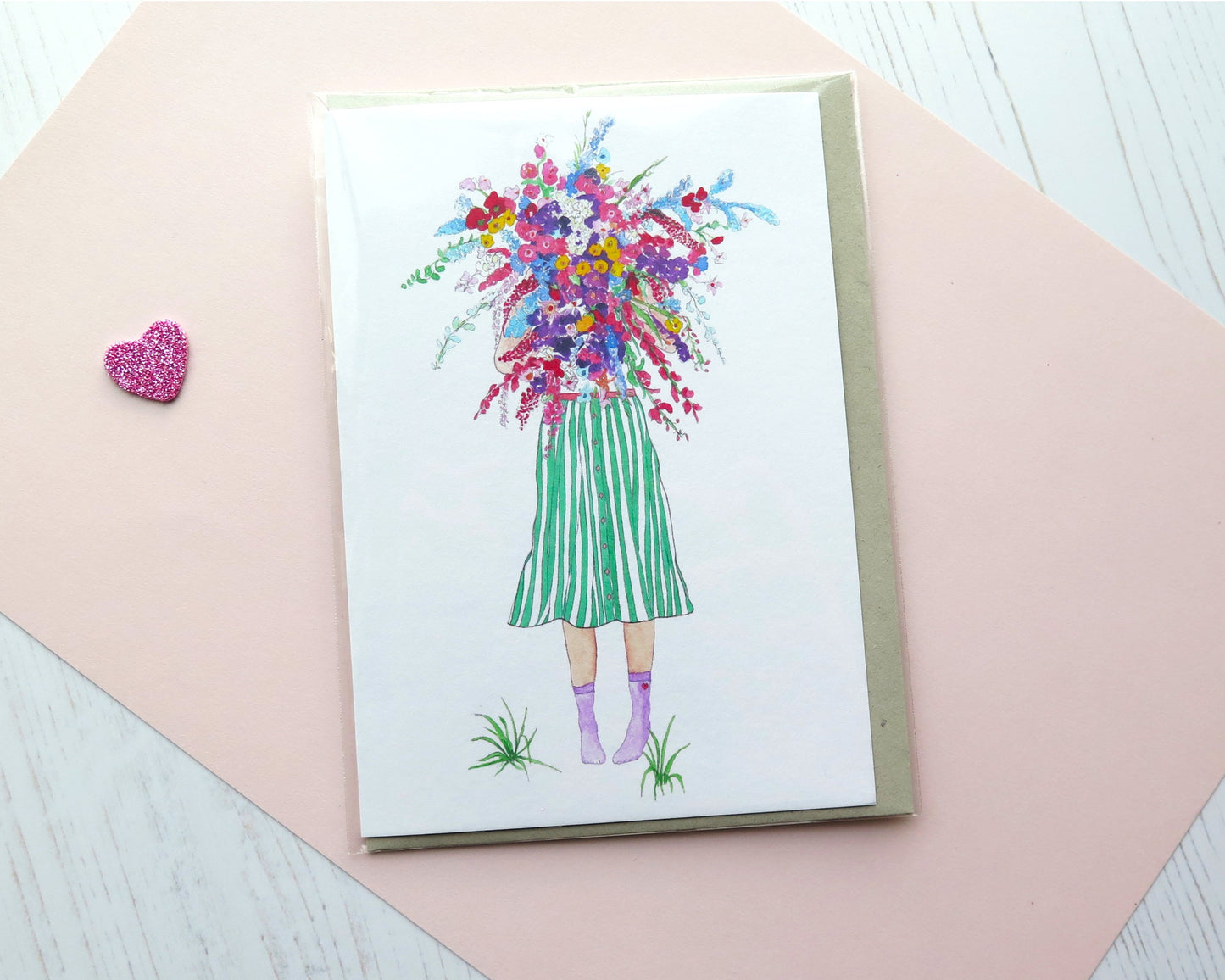 Bouquet of flowers Card