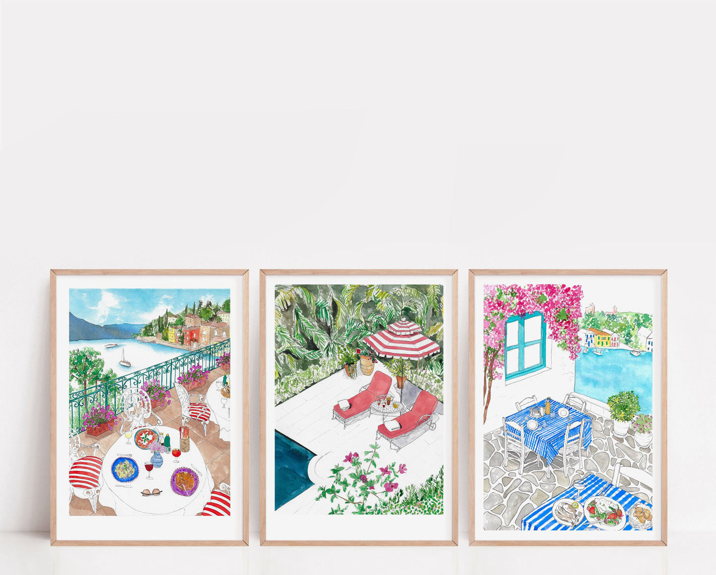 Holiday destinations art prints