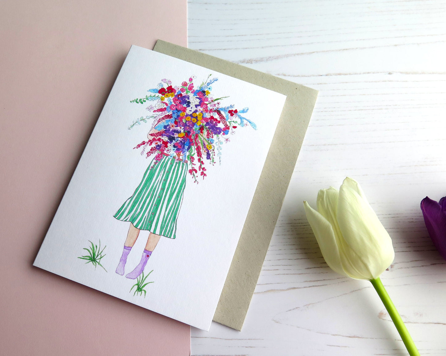 Bouquet of flowers Card