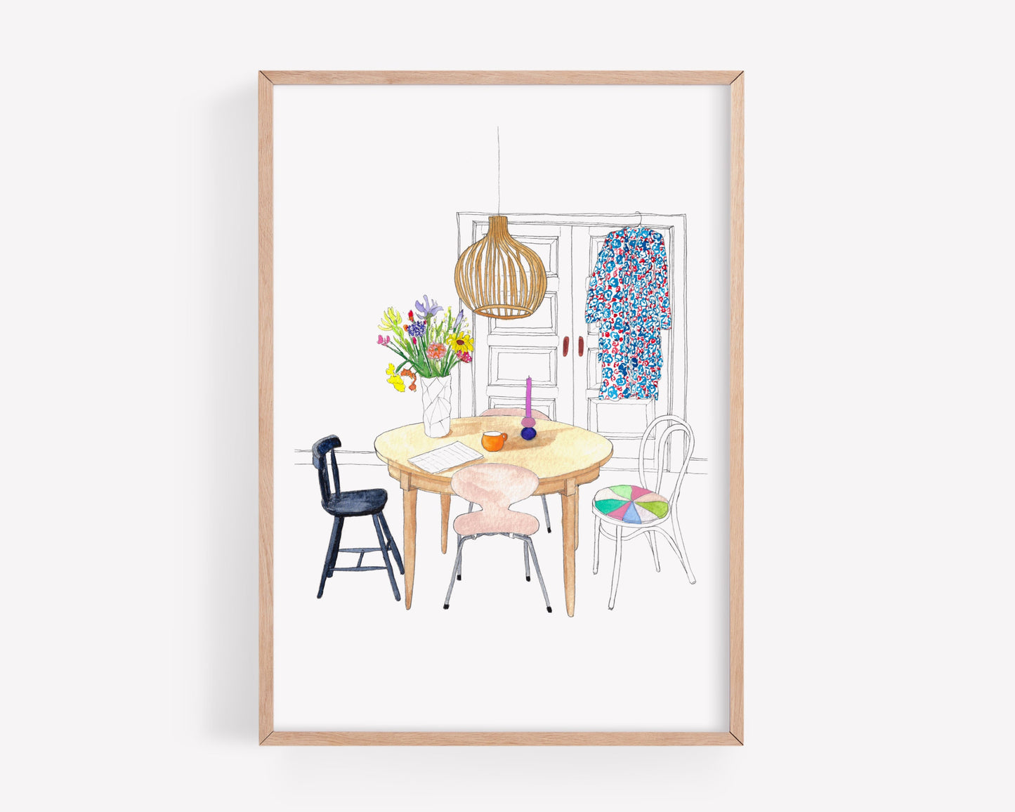 Scandinavian home art print
