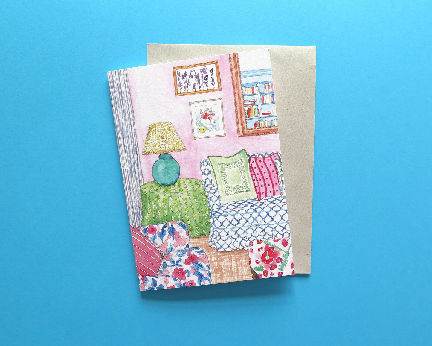 Pattern Clash Interior Card