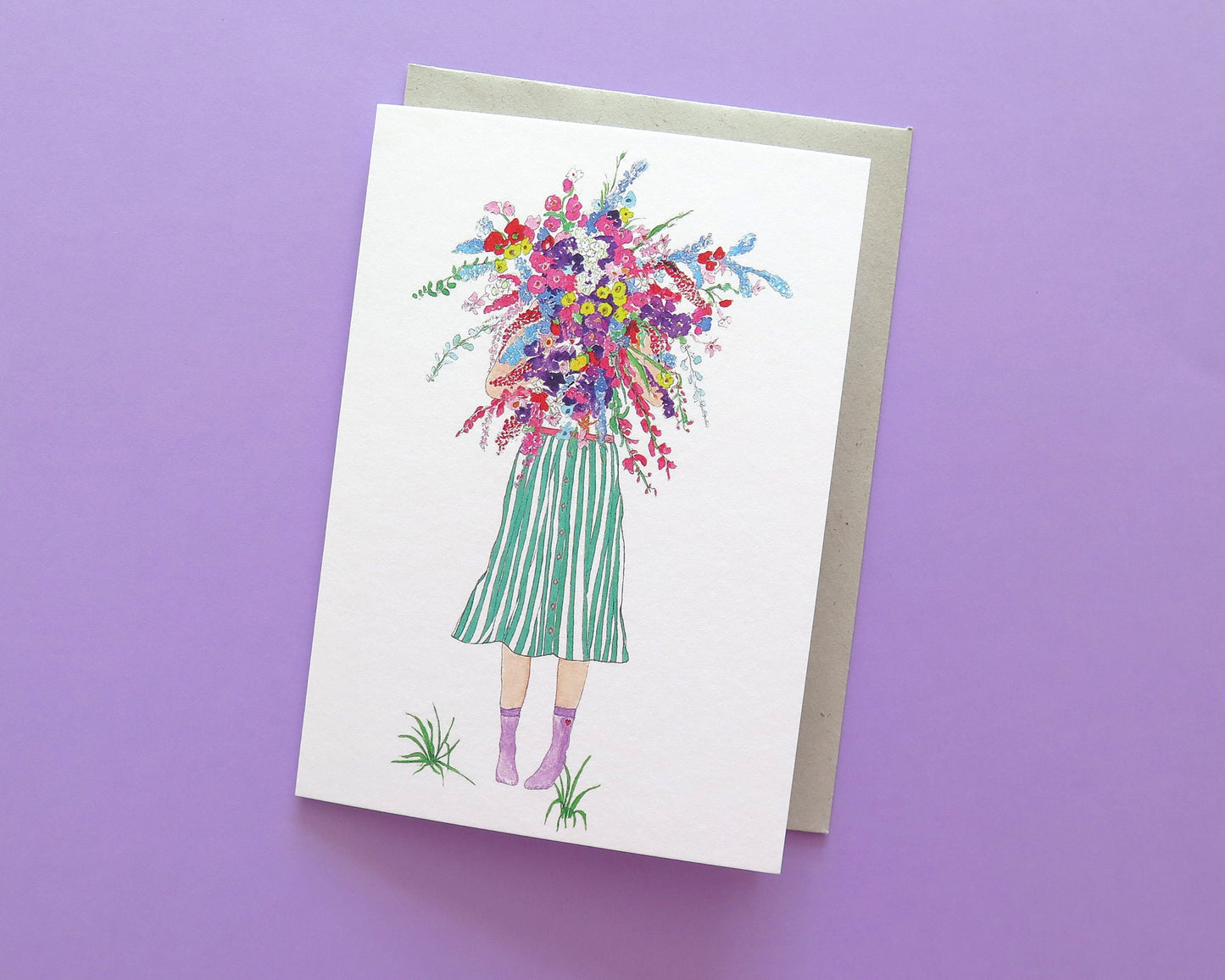 Bouquet of flowers Card