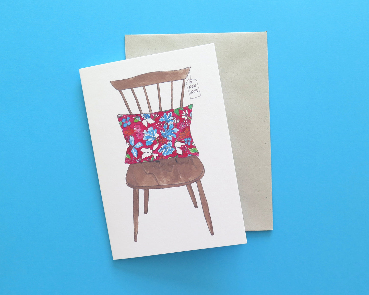 New Home Chair Card