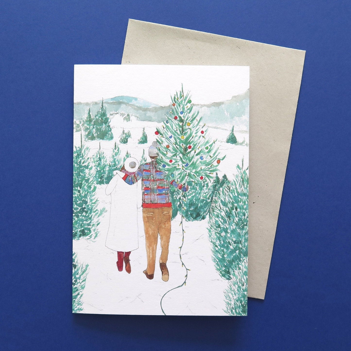 Christmas Trees Card