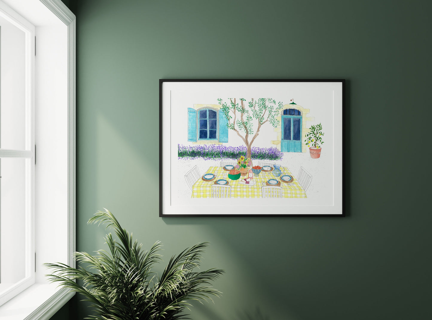 French provence art print