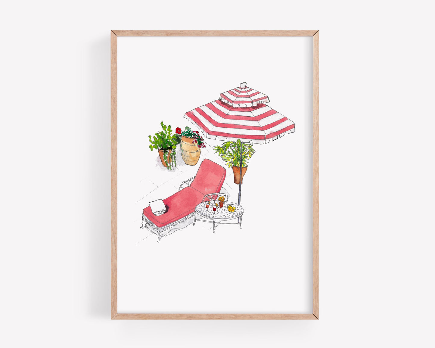 Summer art print