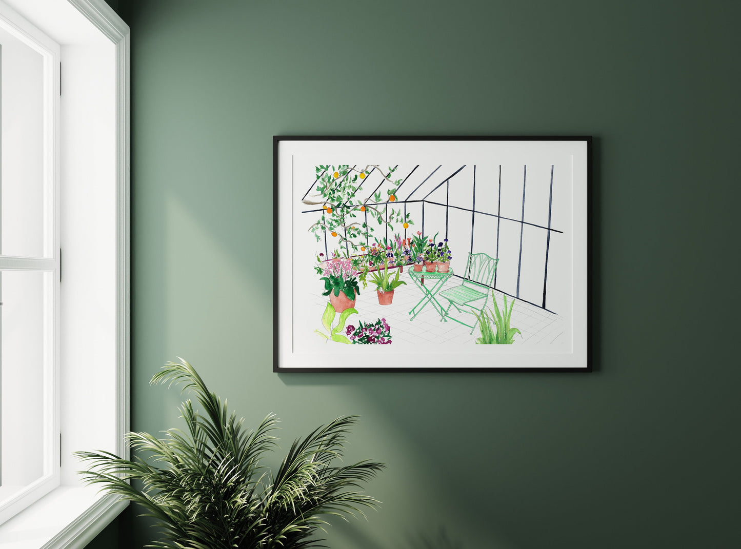 Plant art print
