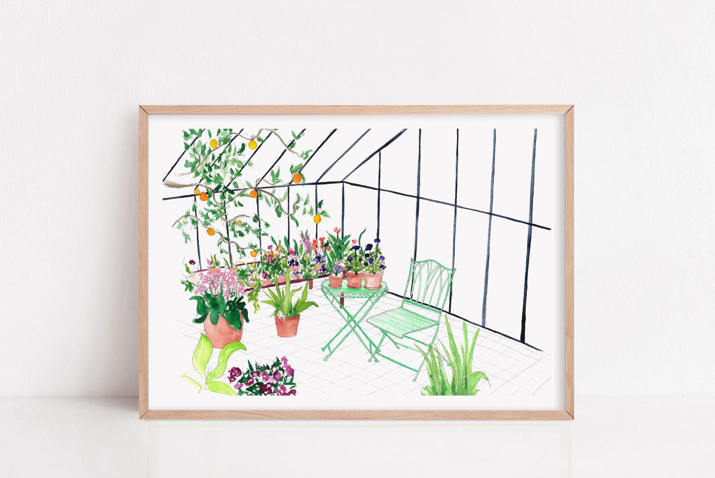 Gardener's art print