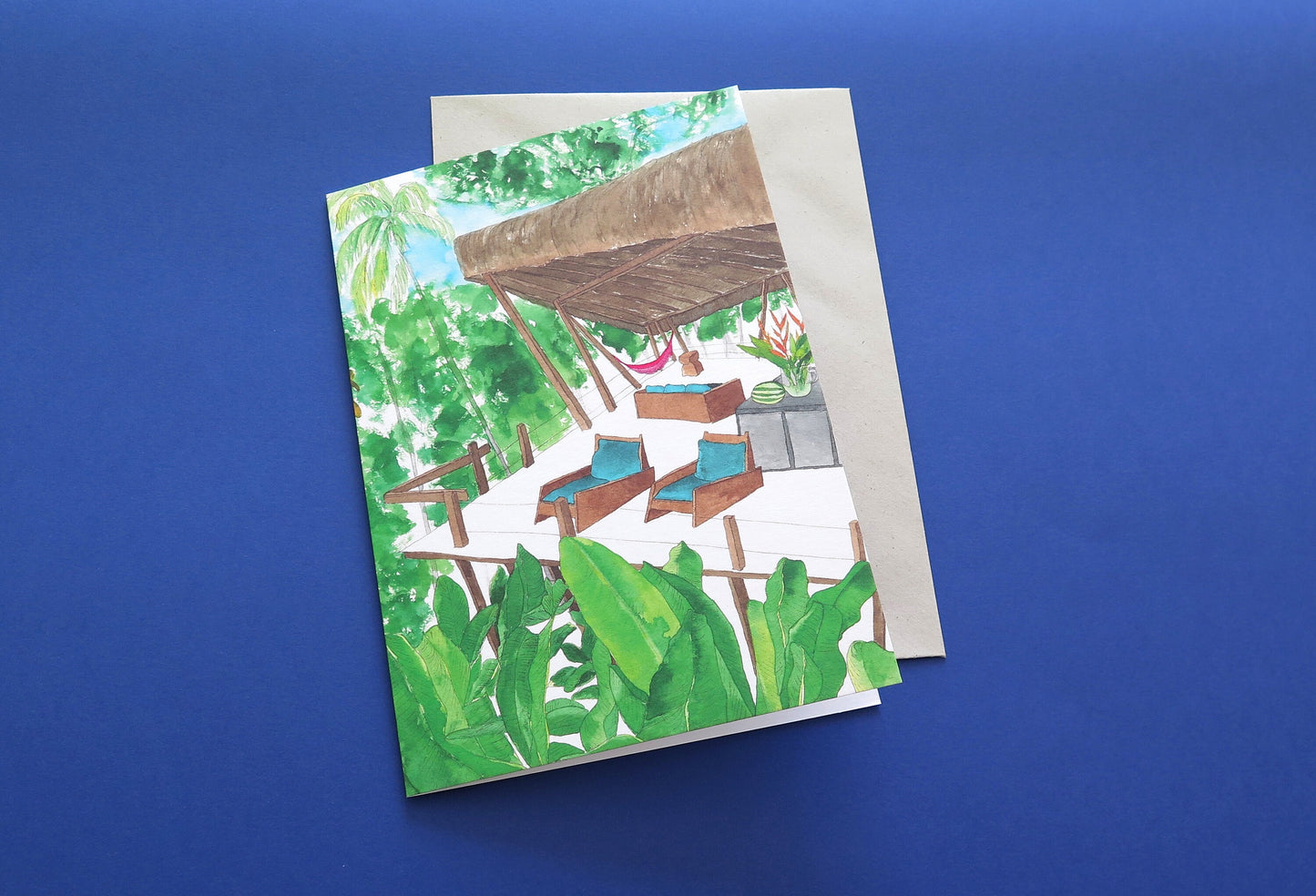 Jungle Treehouse Card