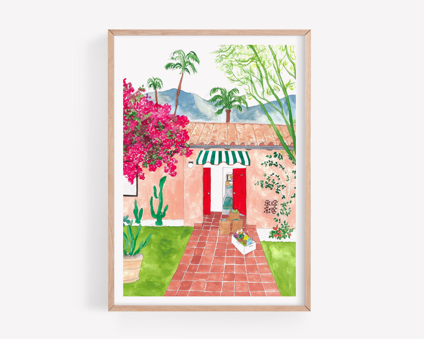 Palm Springs Art Print