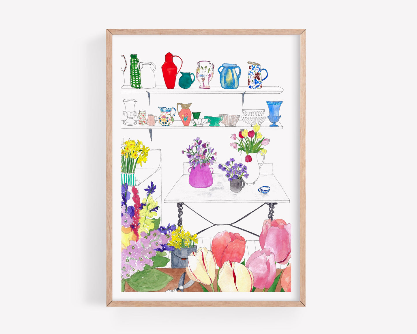 Florist Art Print