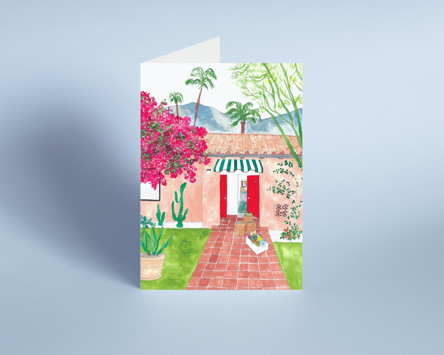 Palm Springs Home Card